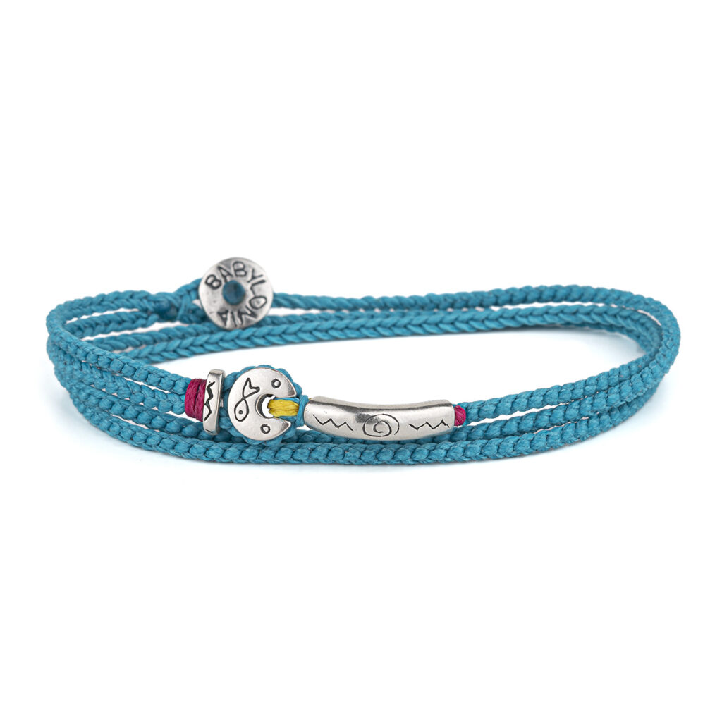 Fish Tail Wrap Bracelet 935° Sterling Silver