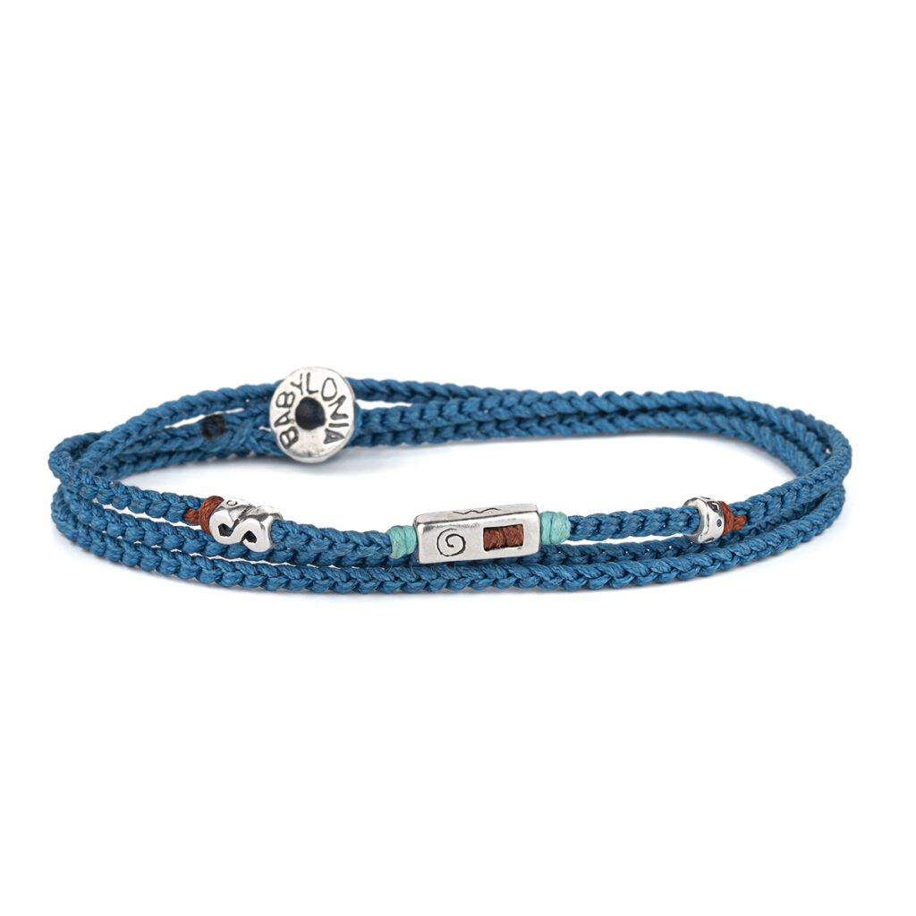 Soul out of the Box Wrap Bracelet 935° Sterling Silver