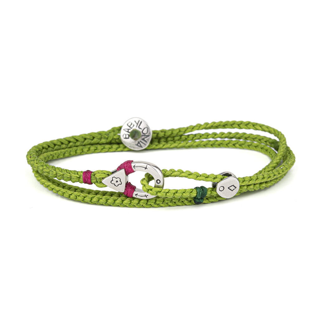 Trust on Edge Wrap Bracelet 935° Sterling Silver