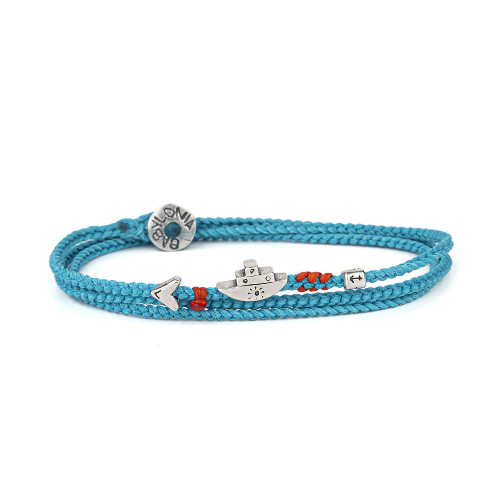 The Sun Boat Bracelet 935° Sterling Silver