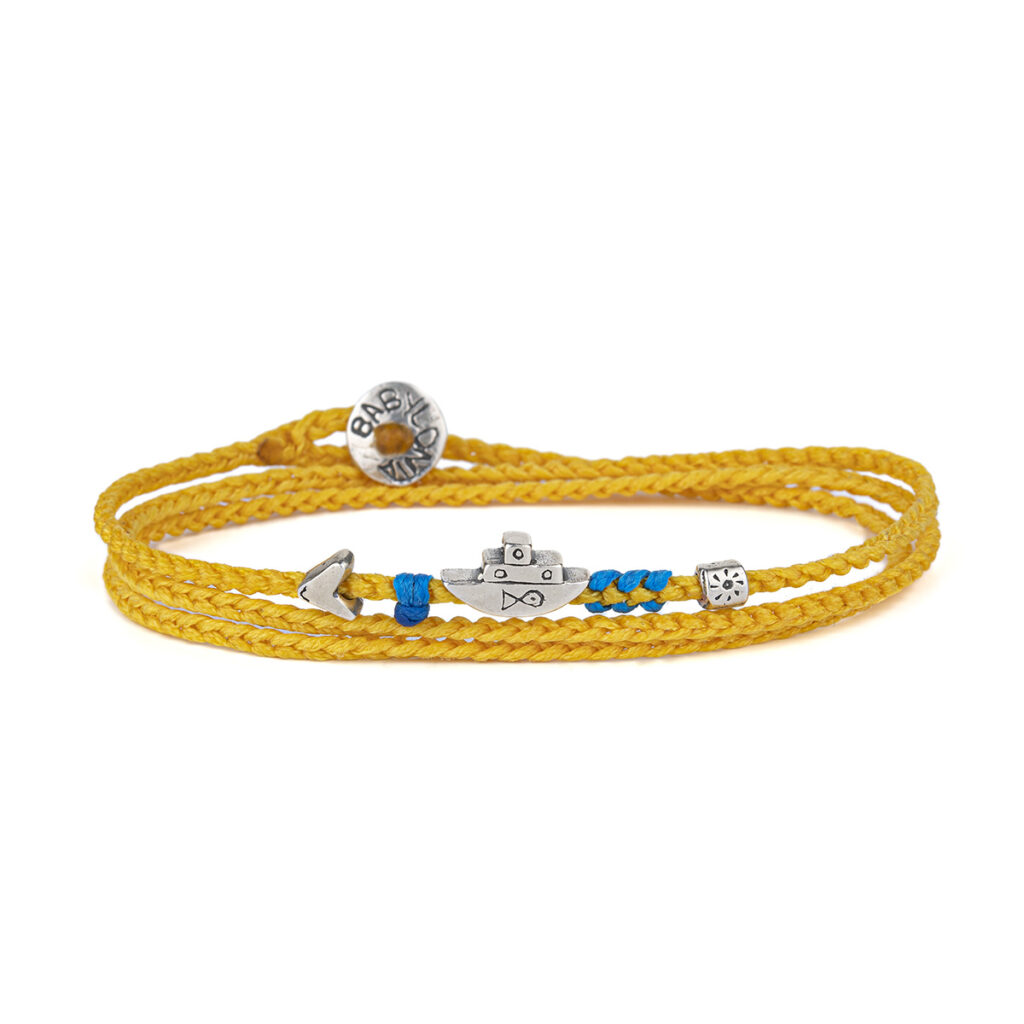 The Fish Boat Bracelet 935° Sterling Silver