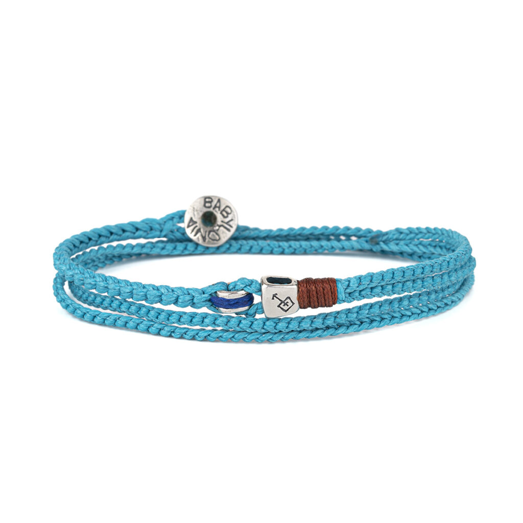Fantasy Cubed Wrap Bracelet 935° Sterling Silver