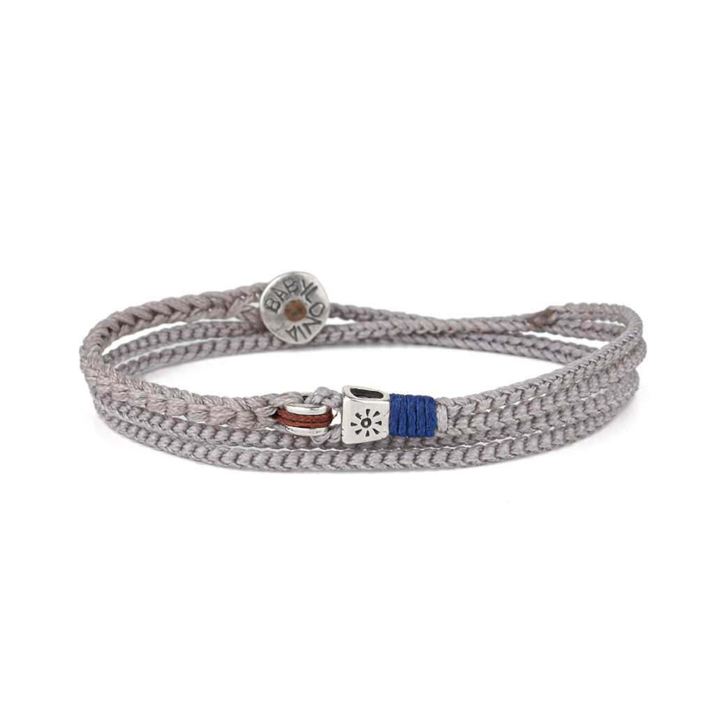 Sun Cubed Wrap Bracelet 935° Sterling Silver