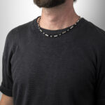 Talking Bars Necklace 935° Sterling Silver - Image 3