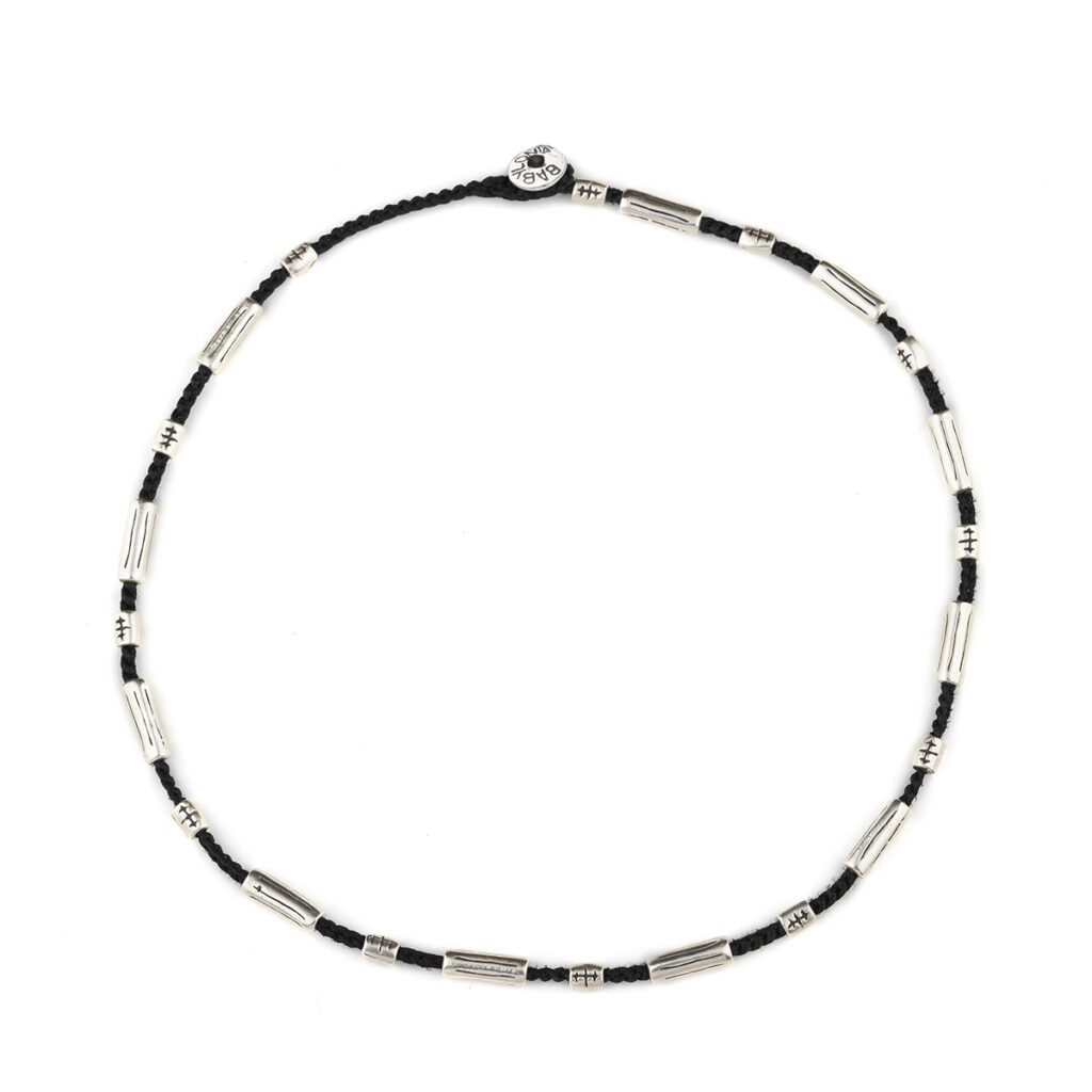 Talking Bars Necklace 935° Sterling Silver
