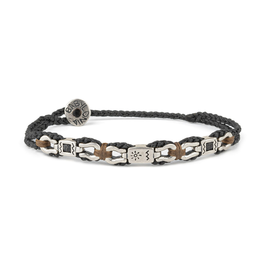 Sun in Chains Bracelet 935° Sterling Silver