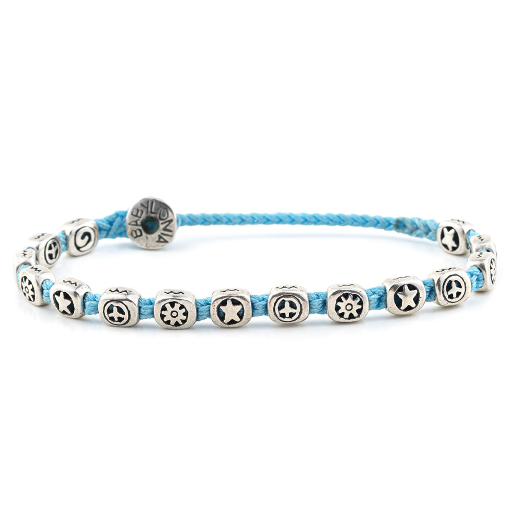 Sunny Star Peaces Bracelet 935° Sterling Silver