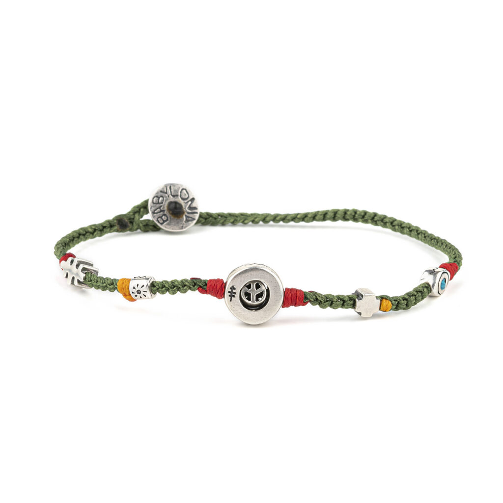 Communicating Peace Bracelet 935° Sterling Silver