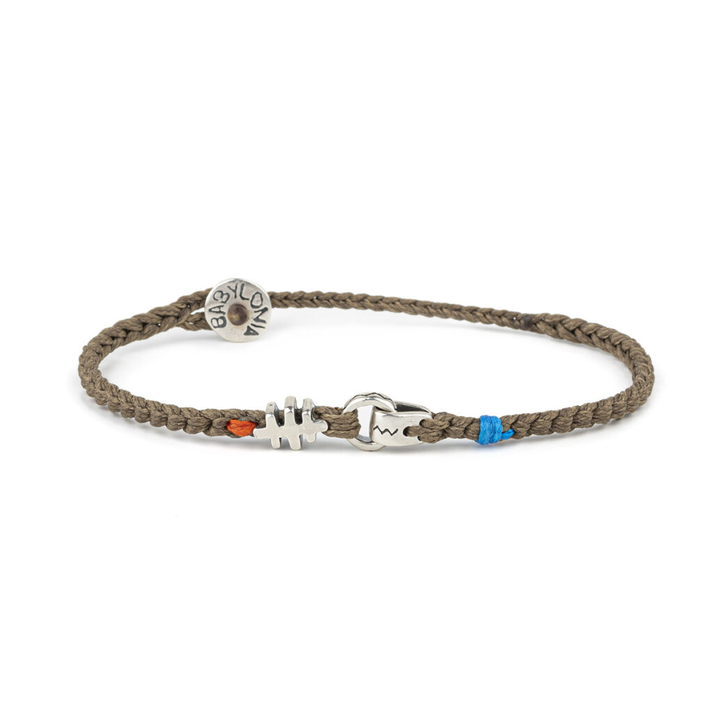 Hanging On Speech Bracelet 935° Sterling Silver