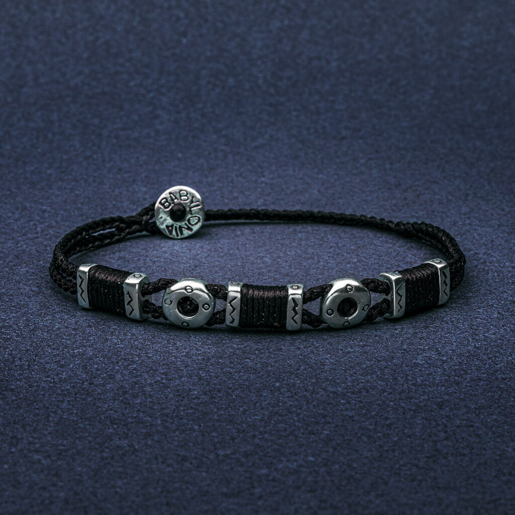 Sensi Bricks Men Bracelet 935° Sterling Silver