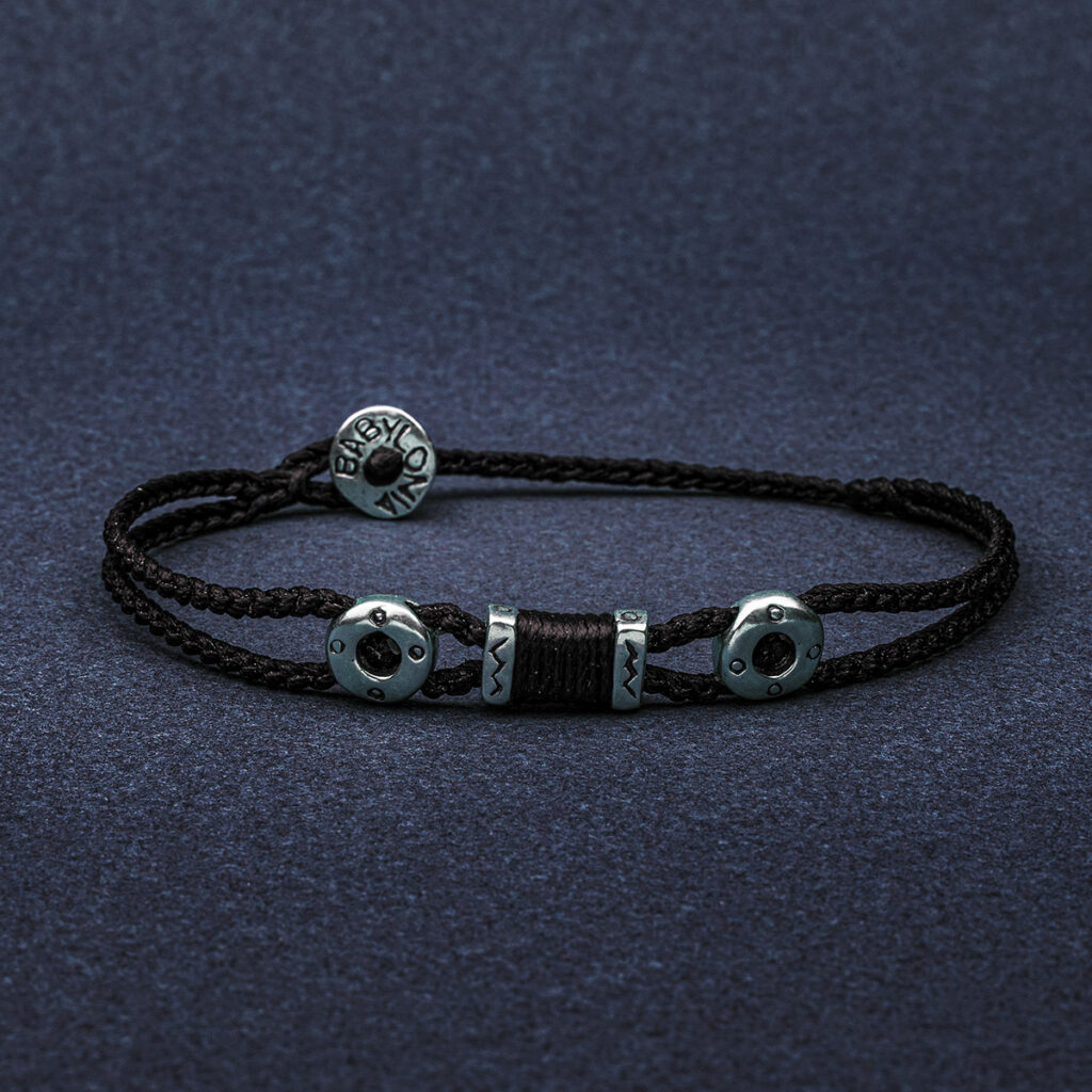 Renaissance in Ropes Men Bracelet 935° Sterling Silver