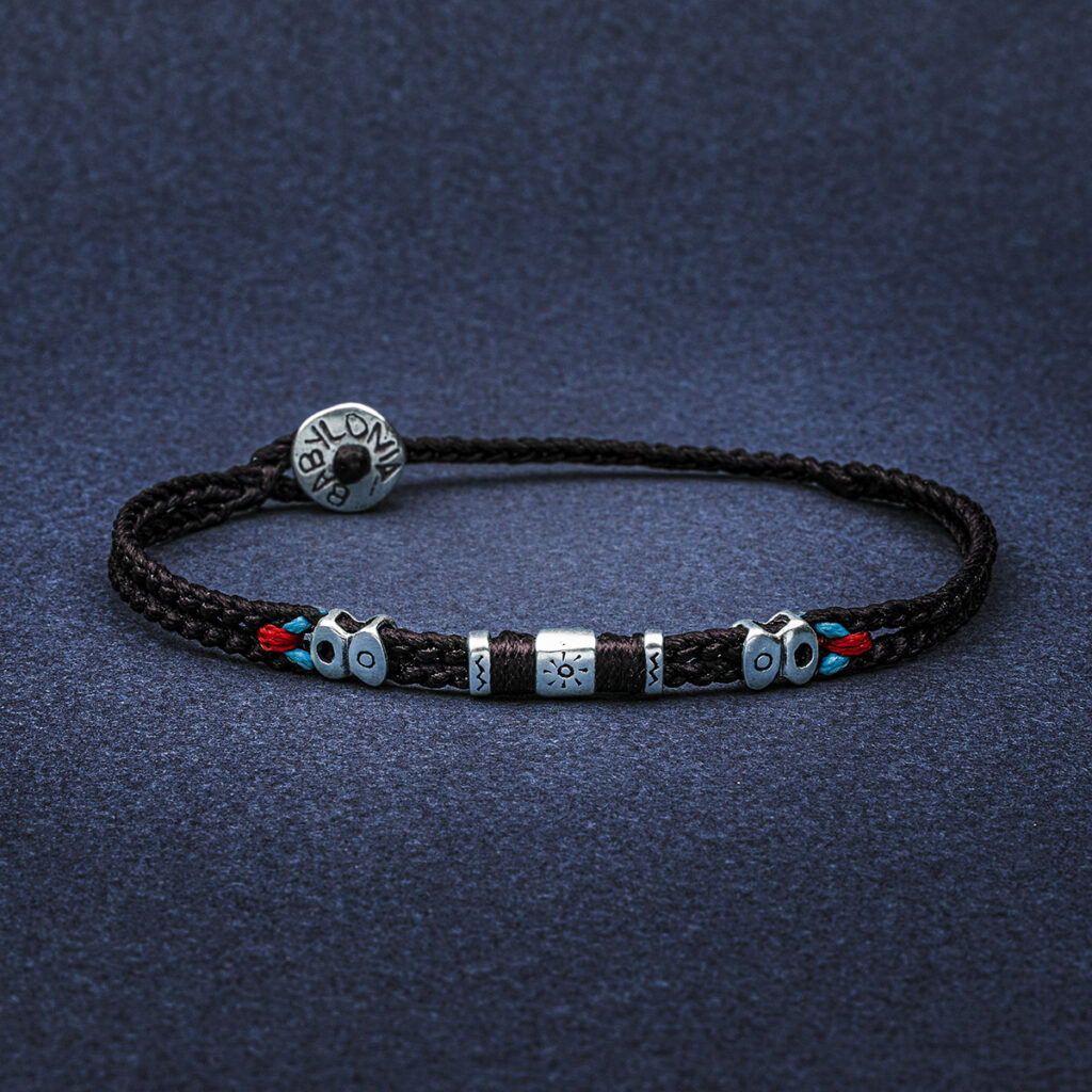 Sophisticated Sun Men Bracelet 935° Sterling Silver