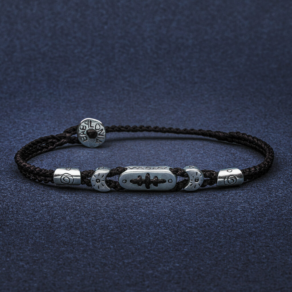 Talk me to the Moon Men Bracelet 935° Sterling Silver