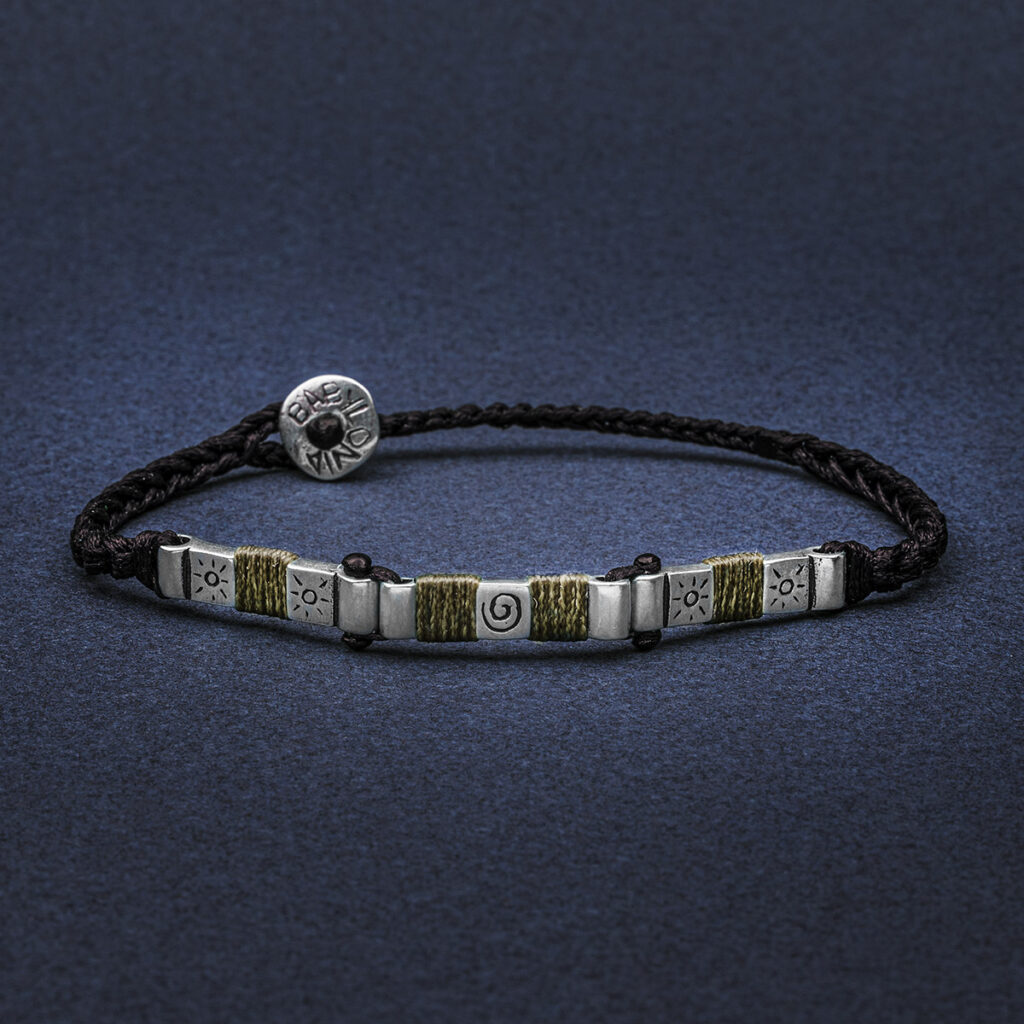 Sunny Plates Men Bracelet 935° Sterling Silver