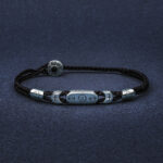 Peace Filled Soul Men Bracelet 935° Sterling Silver