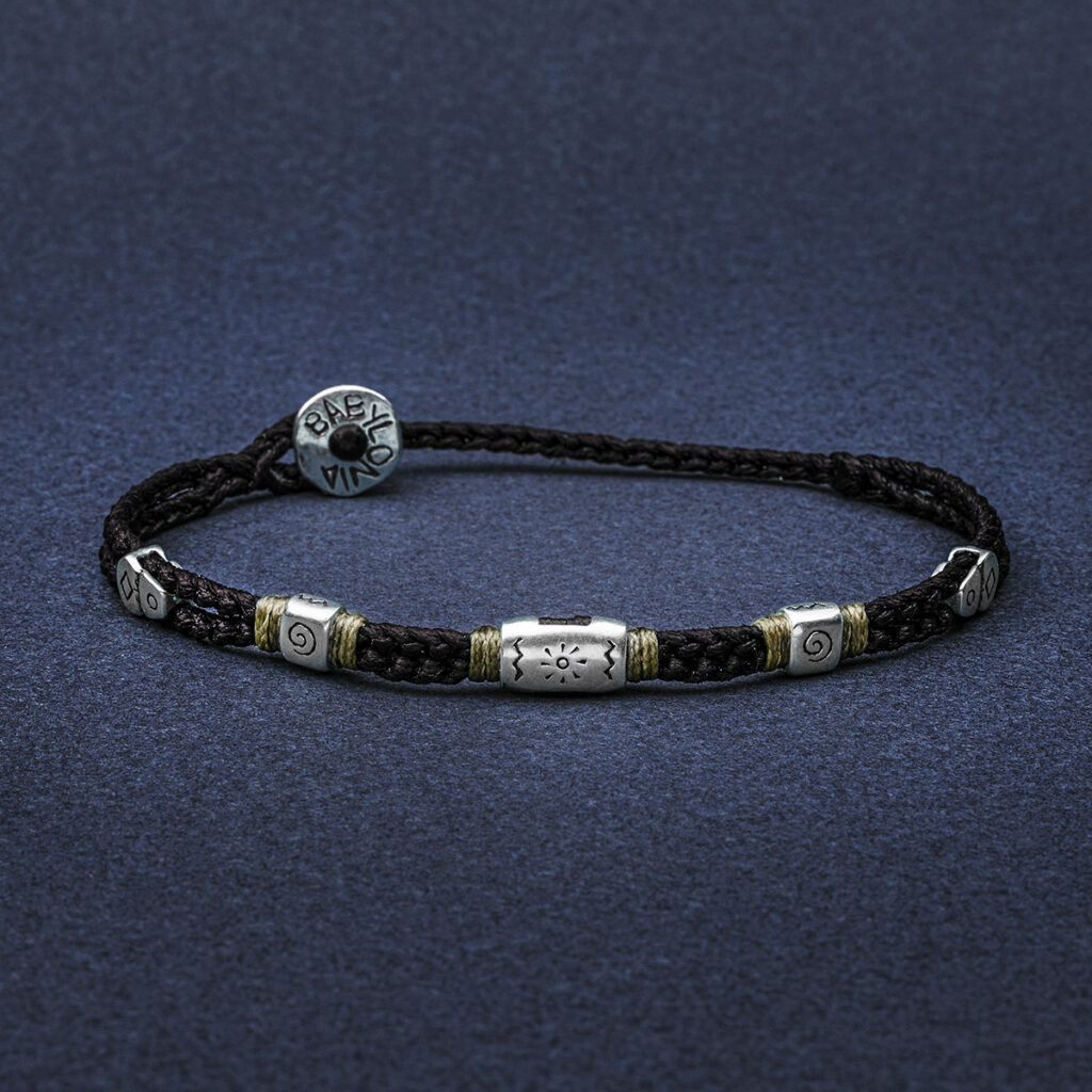 Sun Tied Men Bracelet 935° Sterling Silver