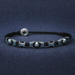 Beware of the Gatekeepers Men Bracelet 935° Sterling Silver