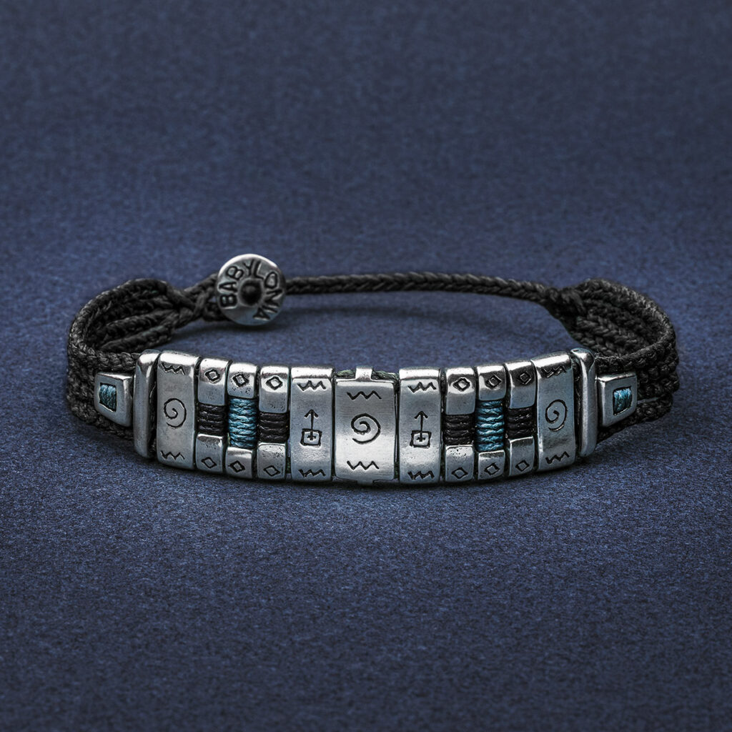 Fantasize Soulfully Men Bracelet 935° Sterling Silver