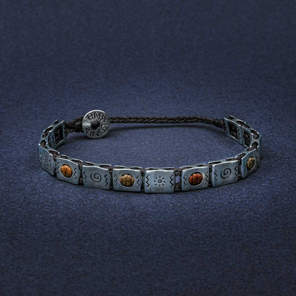 Soul Fortress Men Bracelet 935° Sterling Silver