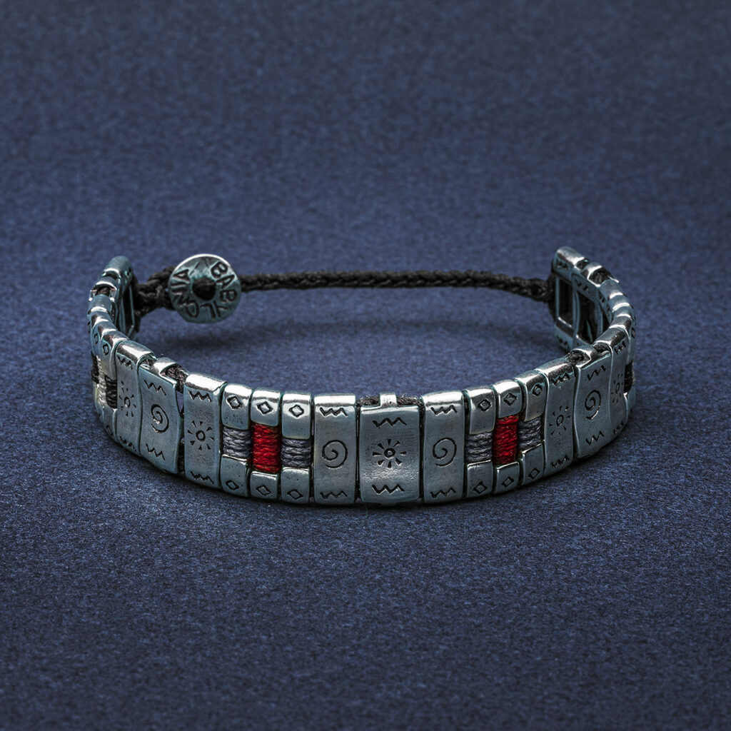 Optimize with Soul Men Bracelet 935° Sterling Silver