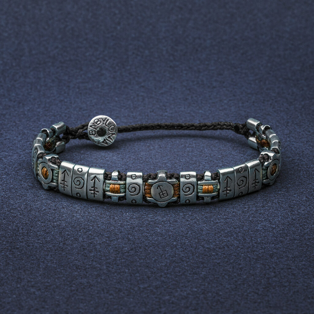 Ambitious Fantasy Men Bracelet 935° Sterling Silver