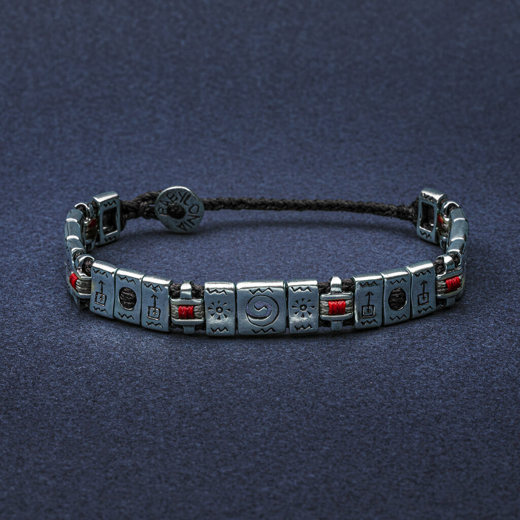Directed to Soul Men Bracelet 935° Sterling Silver
