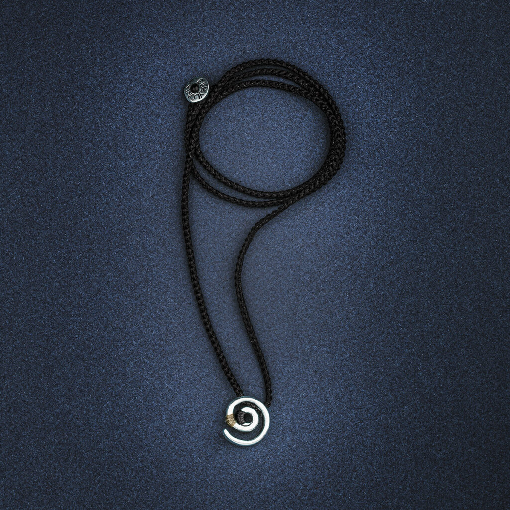 Soul Labyrinth Men Necklace 935° Sterling Silver