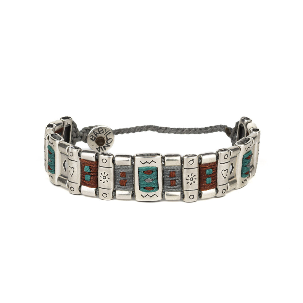 Tucked with Loving Sun Bracelet 935° Sterling Silver