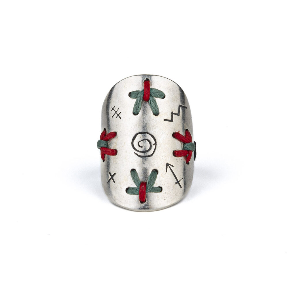 Soul Web Ring 935° Sterling Silver
