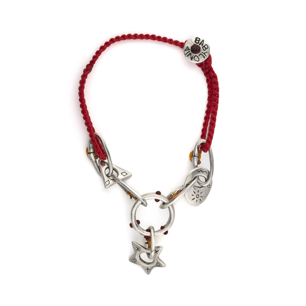 Chained Emotions Bracelet 935° Sterling Silver