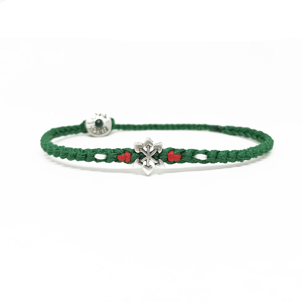 Christmas Snowflake Bracelet 935° Sterling Silver