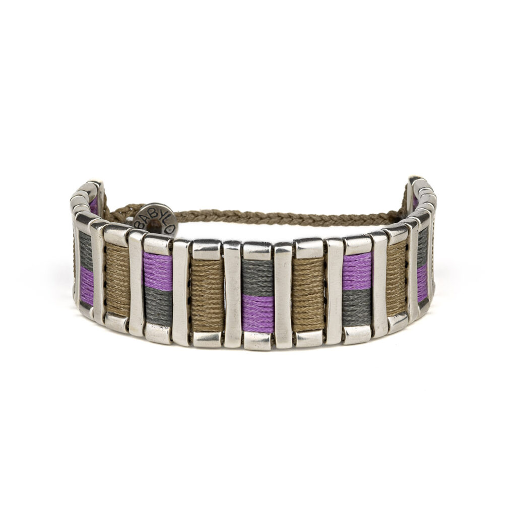 Sleek Screening Bracelet 935° Sterling Silver