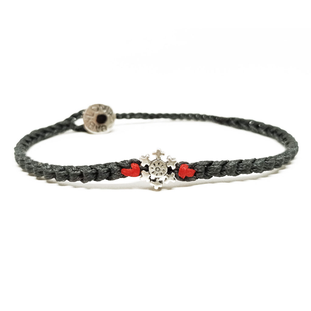 Sunful Snowflake Bracelet 935° Sterling Silver