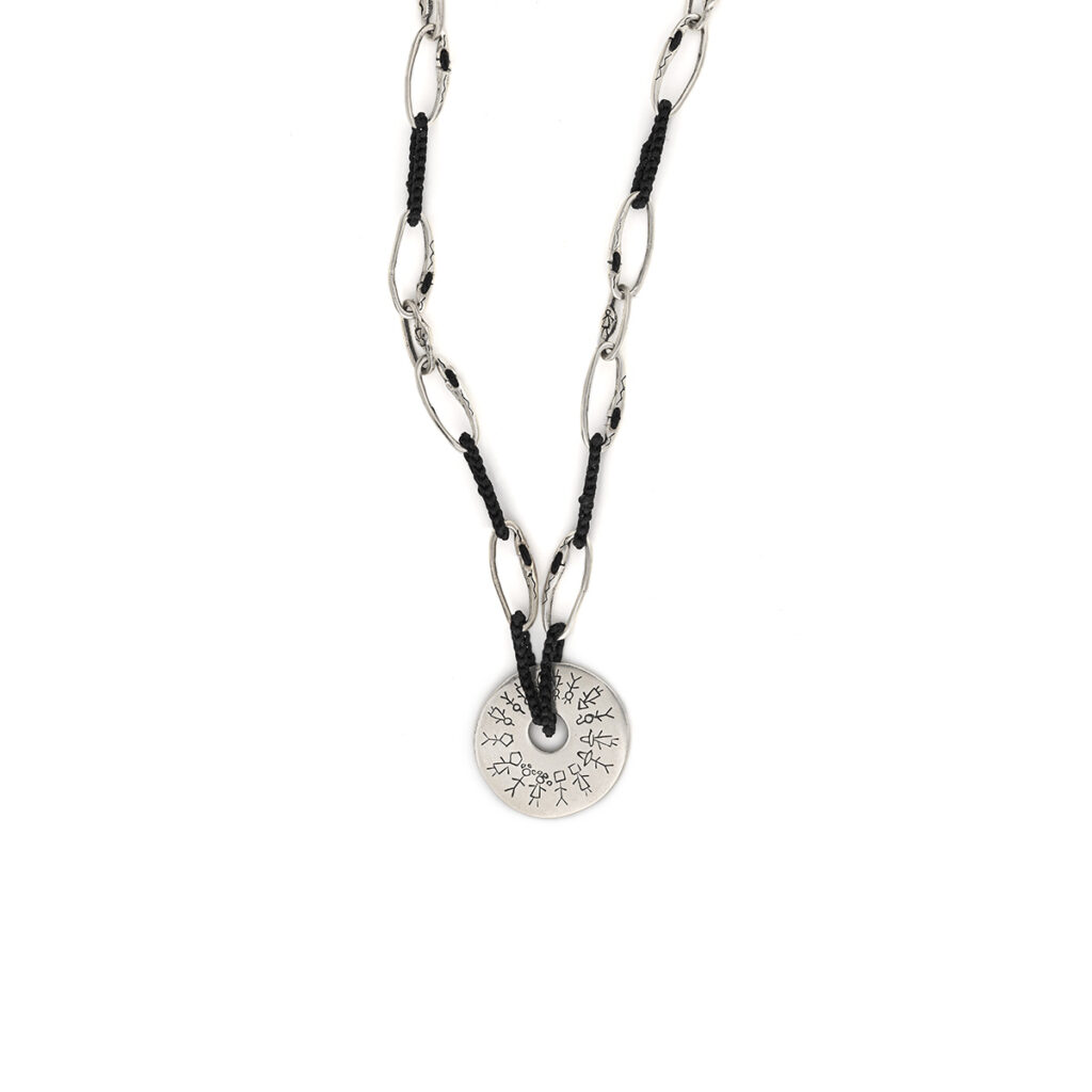 Campfire Stories Necklace 935° Sterling Silver