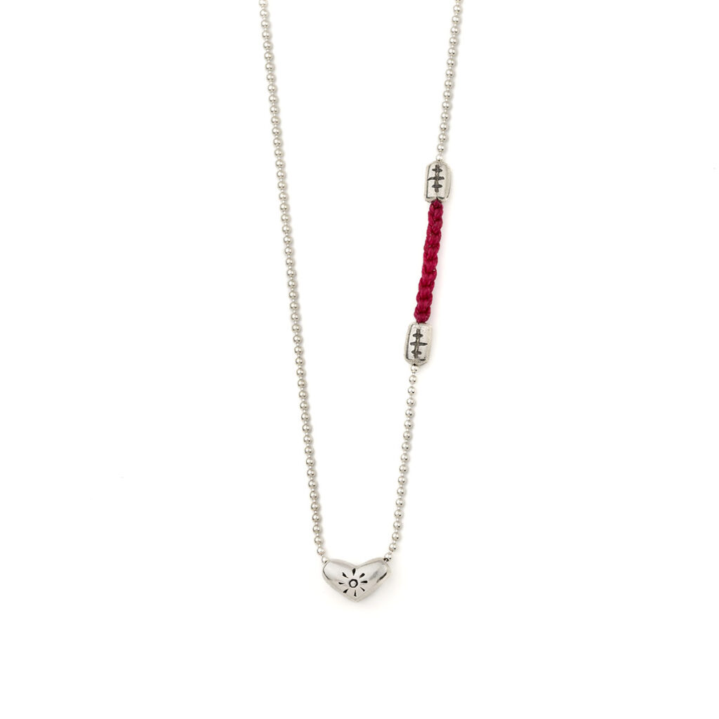 Sunful Love Necklace 935° Sterling Silver
