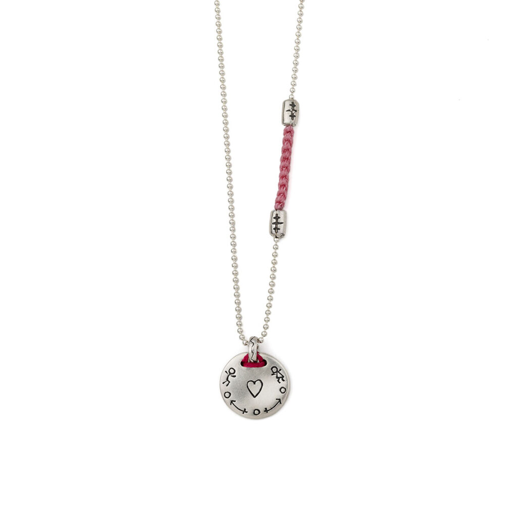 Love Around Necklace 935° Sterling Silver