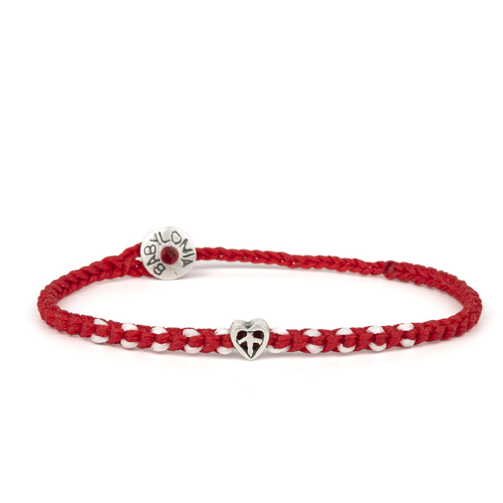 Love & Peace March Bracelet 935° Sterling Silver