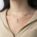 Soul Domino Necklace 935° Sterling Silver - Image 2