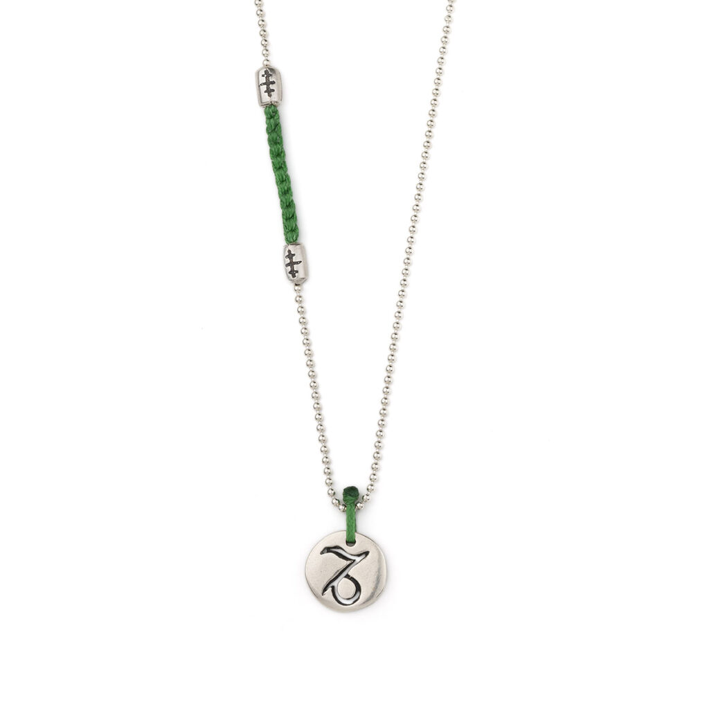 Capricorn Plus Zodiac Necklace 935° Sterling Silver