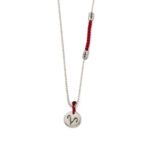 Κριός Plus Zodiac Κολιέ 935° Ασήμι