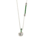 Virgo Plus Zodiac Necklace 935° Sterling Silver