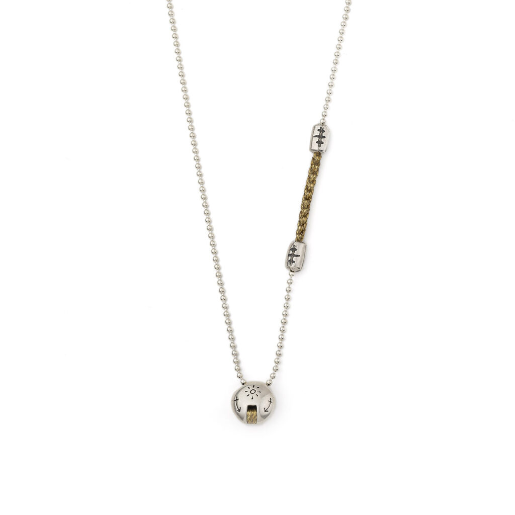 Optimism Out Necklace 935° Sterling Silver