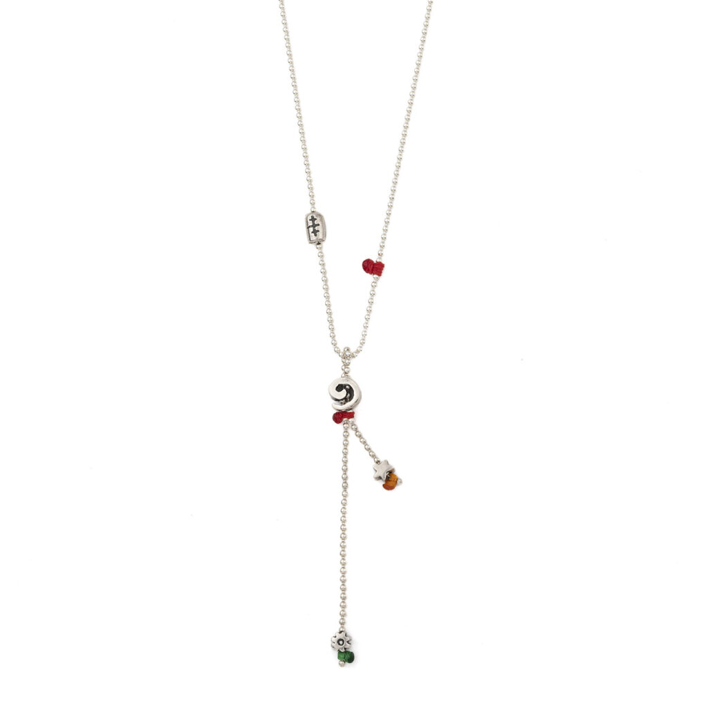 Tied Soul Necklace 935° Sterling Silver