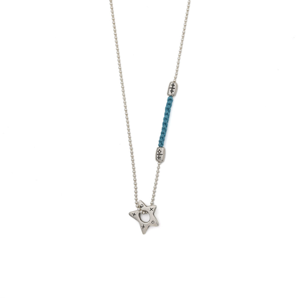 Hope in Whole Necklace 935° Sterling Silver