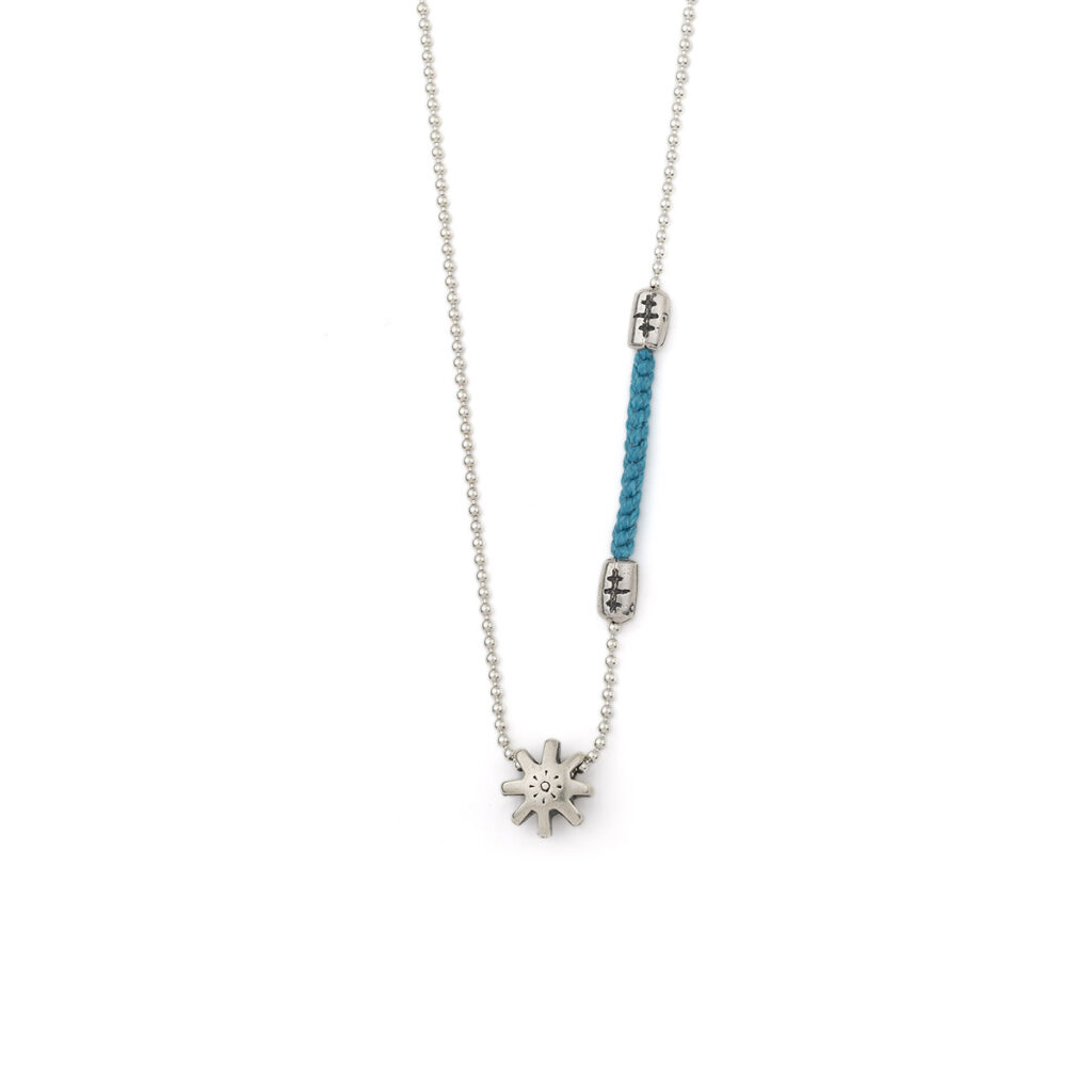 Sunny Sun Necklace 935° Sterling Silver