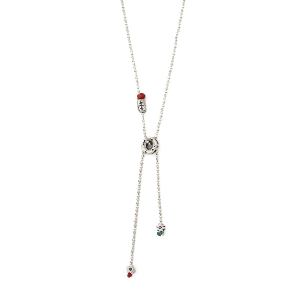 Wheel of Trusts Necklace 935° Sterling Silver