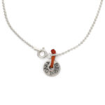 Gemini Zodiac Necklace 935° Sterling Silver - Image 2