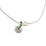 Virgo Plus Zodiac Necklace 935° Sterling Silver - Image 2
