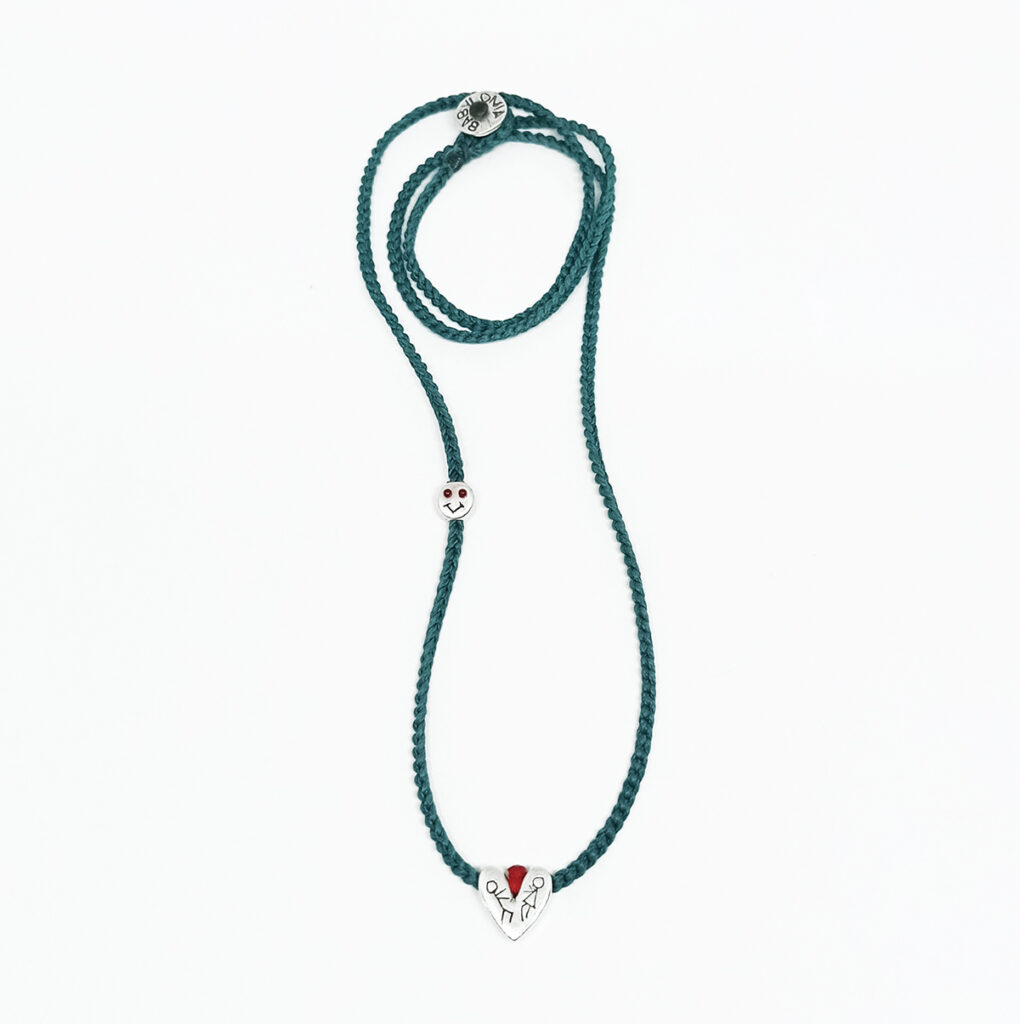 Love Promise Necklace 935° Sterling Silver