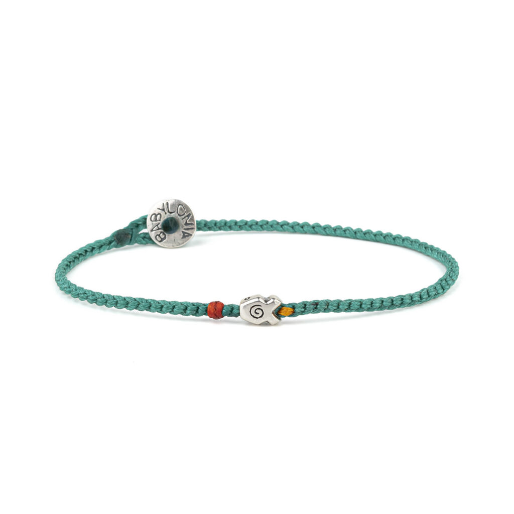 Soulful Fish Bracelet 935° Sterling Silver